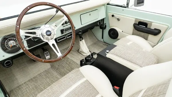 Mint Classic Ford Bronco_ 14 15 Driver Side Interior