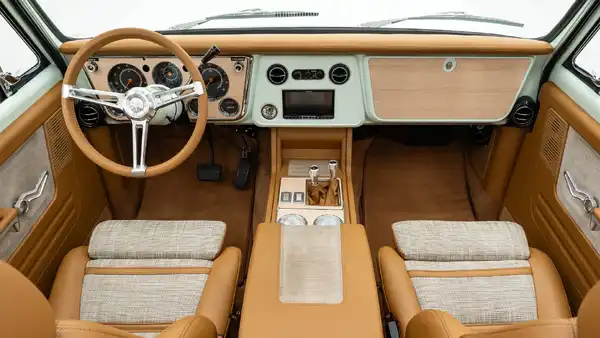 1971 Chevy K5 Blazer For Sale_17 Front Interior
