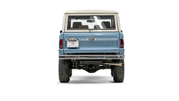 1970 Brittany Blue Ford Bronco_11 Rear Tailgate