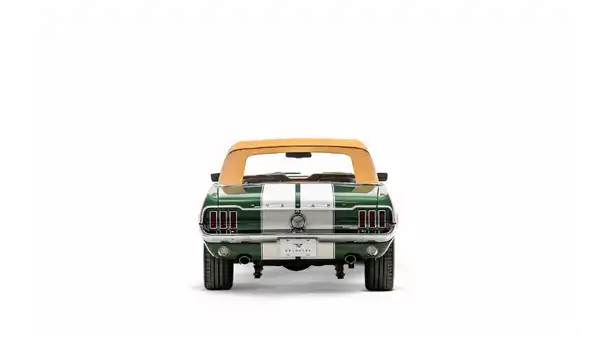 Restored 1968 Ford Mustang Convertible Top Up_11 Rear Tailgate