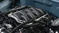 1969 Velocity Gray Ford F250_28 V8 Coyote Engine