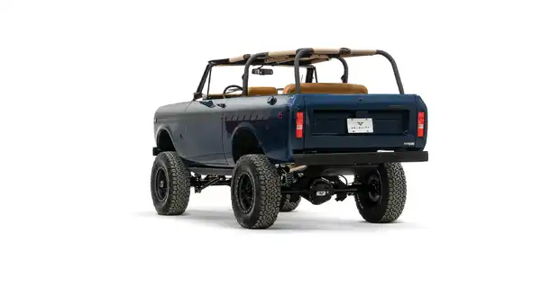 1976 North Sky Blue IH Scout 2_12Driver Side Rear