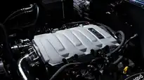 1976 North Sky Blue IH Scout 2_27 Ford Coyote Engine