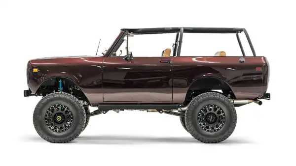 1972 Red Interntional Scout_2 Drivers Side 