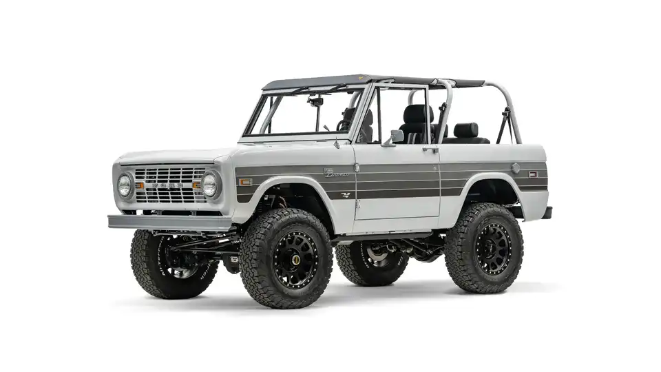Velocity Heritage Series 1977 Ford Bronco For Sale_3 Drivers Side Front 3.4