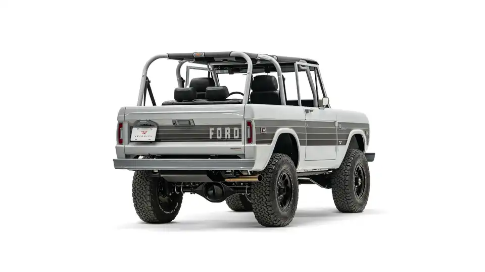 Velocity Heritage Series 1977 Ford Bronco For Sale_10 Passenger Side Rear