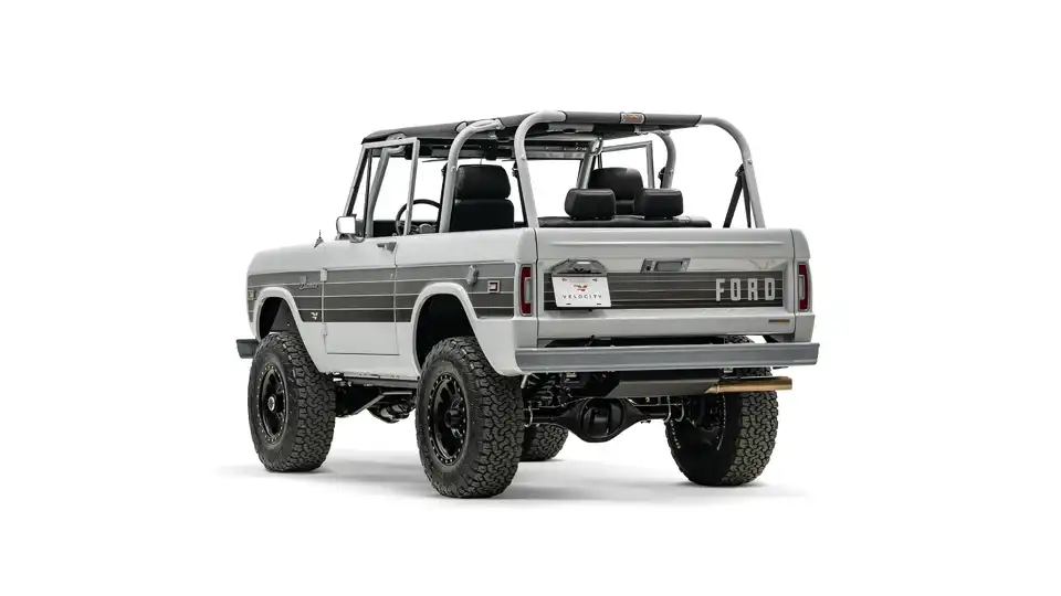 Velocity Heritage Series 1977 Ford Bronco For Sale_12Driver Side Rear