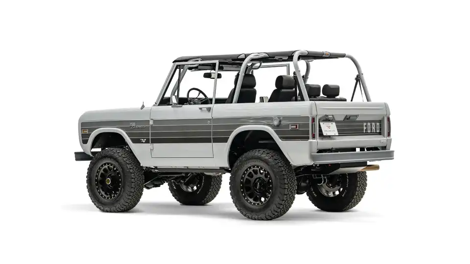 Velocity Heritage Series 1977 Ford Bronco For Sale_13 Driver Side Rear 3.4