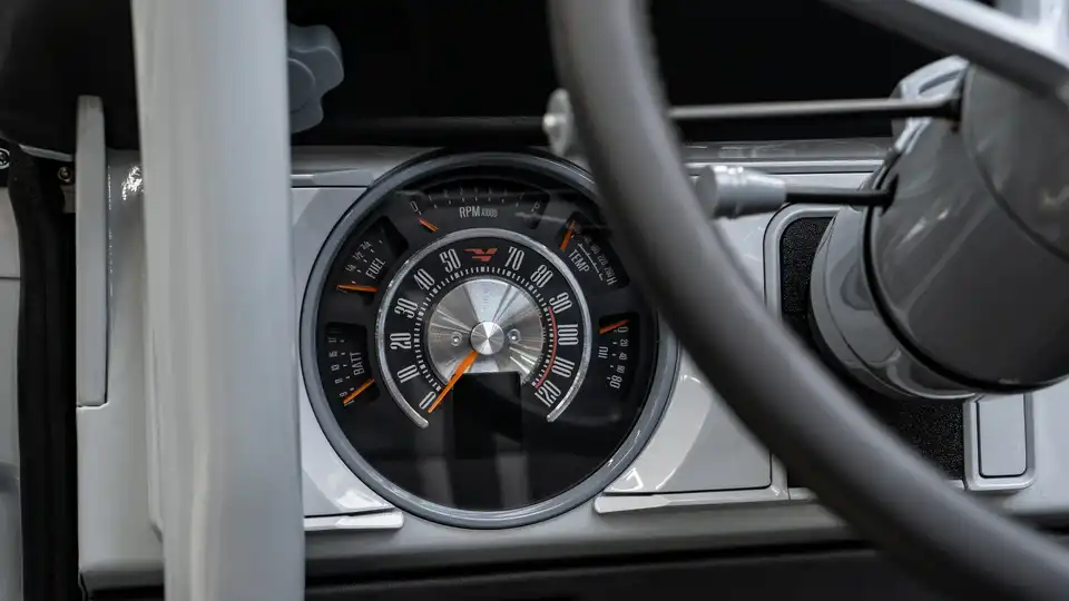 Velocity Heritage Series 1977 Ford Bronco For Sale_15 Dakota Digital Gauges