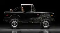 1975 Black Ford Bronco_28 V8 Coyote Engine