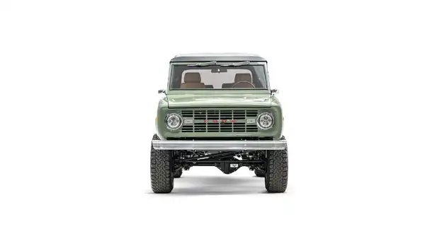 1971 Boxwood Green Ford Bronco For Sale_5 Front