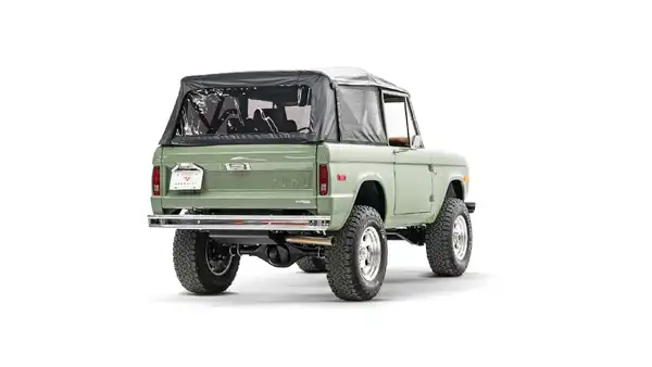 1971 Boxwood Green Ford Bronco For Sale_10 Passenger Side Rear