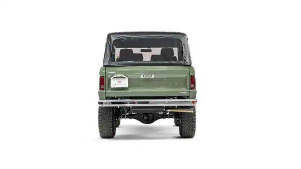 1971 Boxwood Green Ford Bronco For Sale_11 Rear Tailgate