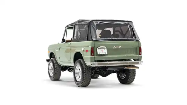 1971 Boxwood Green Ford Bronco For Sale_12Driver Side Rear