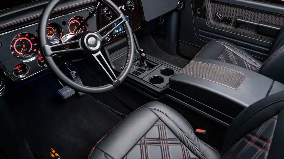 Tom Segura's 1971 Chevy K5 Blazer_ 14 15 Driver Side Interior