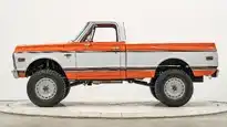 5339 Orange Classic Chevy K10 1