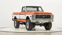 5339 Orange Classic Chevy K10 For Sale 5