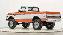 5339 Orange Classic Chevy K10 For Sale 12