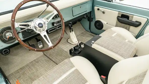 1969 Ford Bronco For Sale_ 14 15 Driver Side Interior
