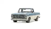Brittany Blue 1968 Ford F100_4 Drivers Side Front 