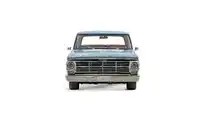 Brittany Blue 1968 Ford F100_5 Front