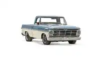 Brittany Blue 1968 Ford F100_6 Passenger Side Front 