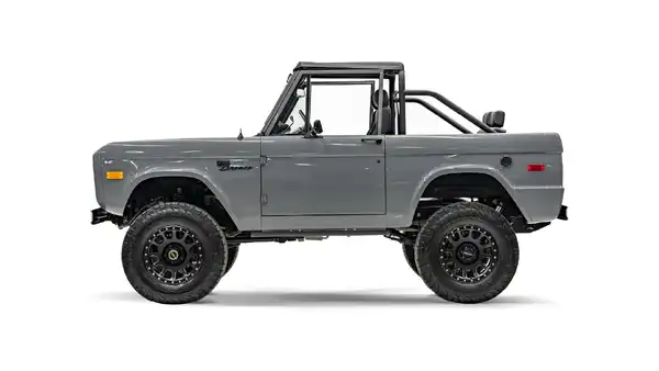 1966 Nardo Gray Ford Bronco_2 Drivers Side 