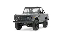 1966 Nardo Gray Ford Bronco_4 Drivers Side Front 