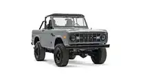 1966 Nardo Gray Ford Bronco_6 Passenger Side Front 