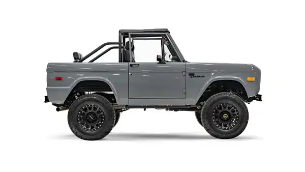 1966 Nardo Gray Ford Bronco_8 Passenger Side