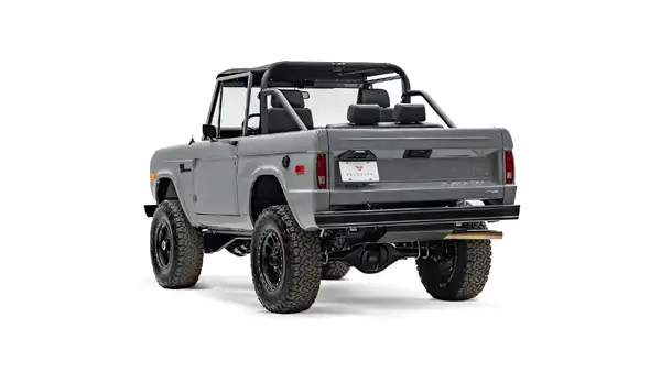 1966 Nardo Gray Ford Bronco_12Driver Side Rear