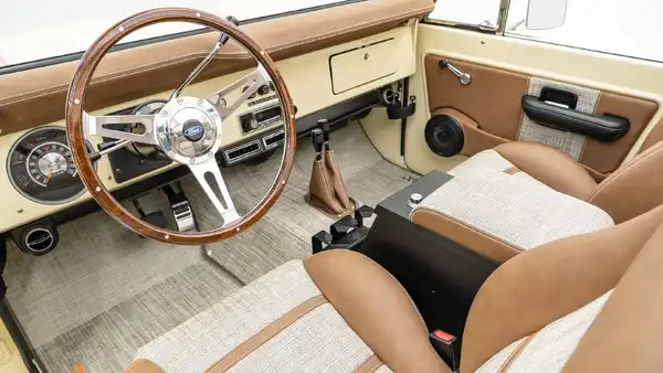 1967 Vintage Ford Bronco For Sale_ 14 15 Driver Side Interior