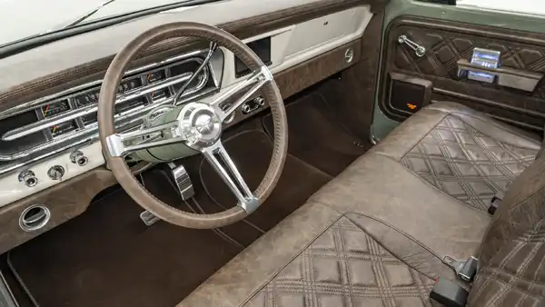 1972 Vintage Ford F100 For Sale_ 14 15 Driver Side Interior