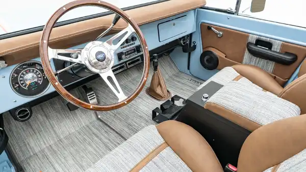 1974 Vintage Ford Bronco For Sale_ 14 15 Driver Side Interior
