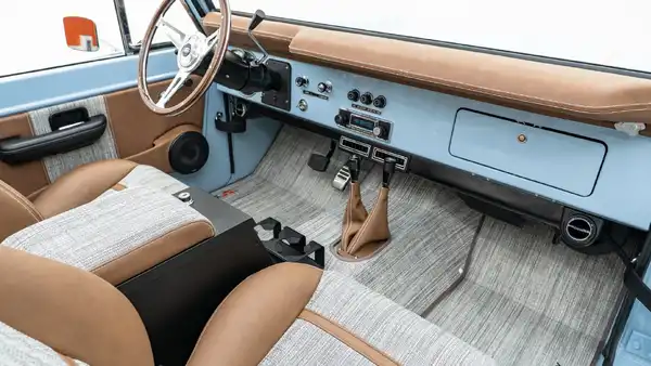 1974 Vintage Ford Bronco For Sale_18 Passenger Side Interior