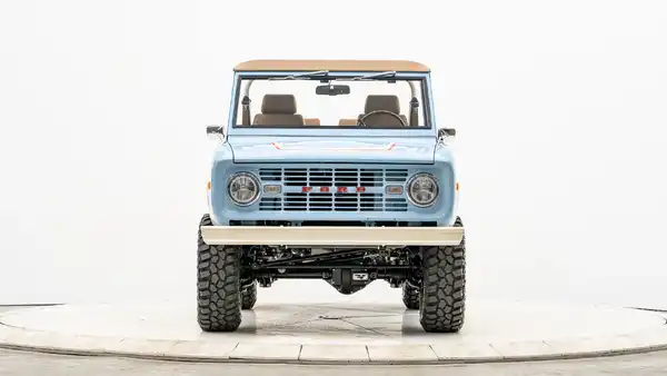1974 Re-Engineered Classic Ford Bronco | Skyview Blue Ranger