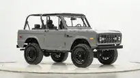 1976 Gray Ford Bronco For Sale_7 Passenger Side Front  3.4