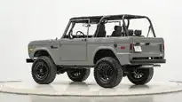 1976 Gray Ford Bronco For Sale_13 Driver Side Rear 3.4