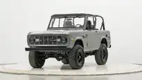 1976 Gray Ford Bronco For Sale_4 Drivers Side Front 