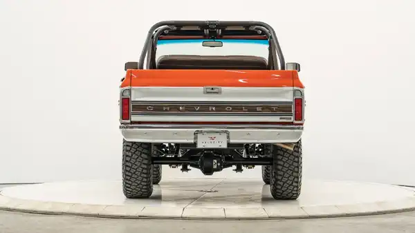 1969 Hugger Orange Chevy K5 Blazer For Sale_11 Rear Tailgate