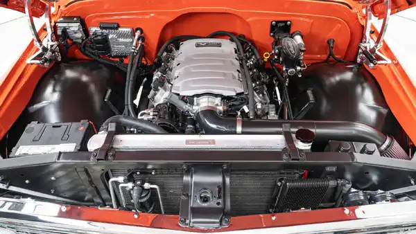 1969 Hugger Orange Chevy K5 Blazer For Sale_26 5.0L Ford Coyote Engine