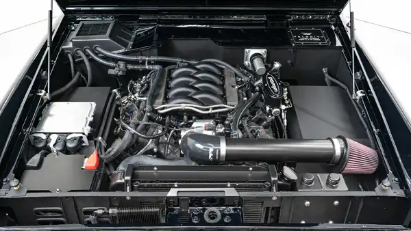 1974 Black Ford Bronco_26 5.0L Ford Coyote Engine