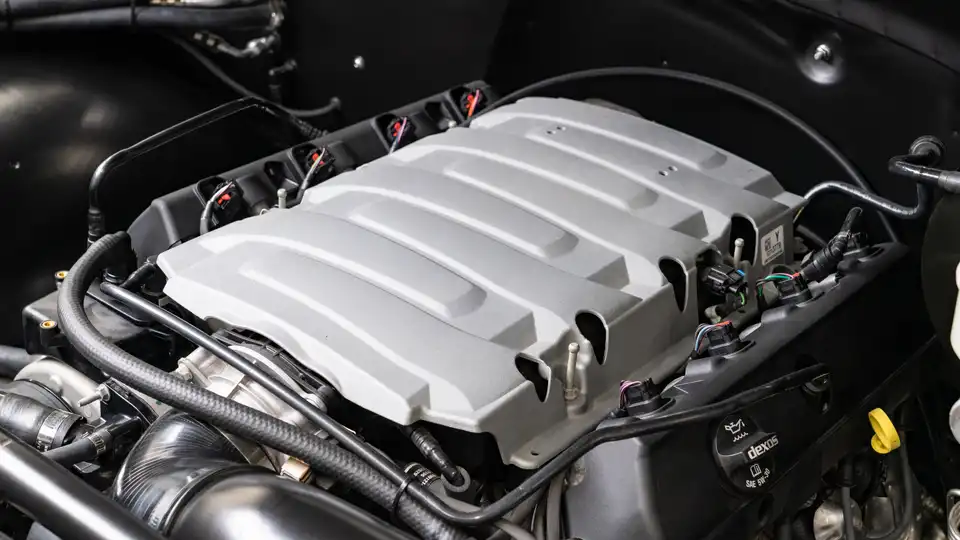 1977 Chevy K10_27 Ford Coyote Engine