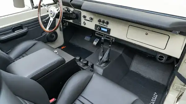 1974 Pink Ford Bronco For Sale_18 Passenger Side Interior