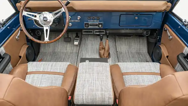 1973 Vintage Ford Bronco For Sale_ 14 15 Driver Side Interior