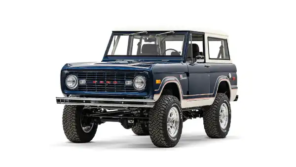 1976 Classic Ford Bronco_4 Drivers Side Front 