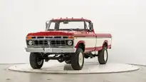 1977 Classic Ford F250 Dentside For Sale_4 Drivers Side Front 