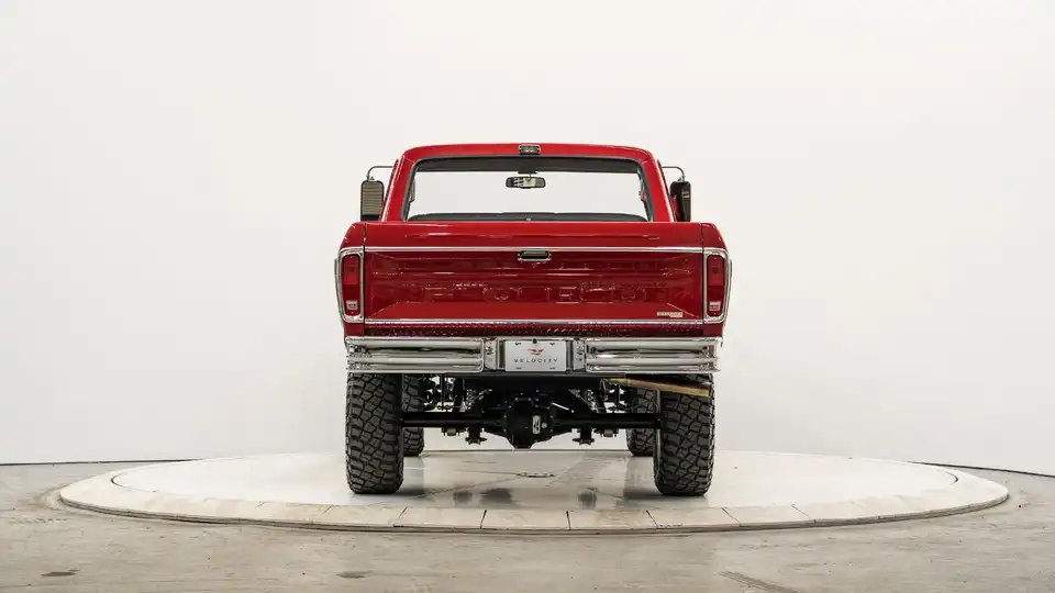 1977 Classic Ford F250 Dentside For Sale_11 Rear Tailgate