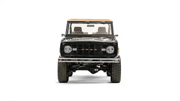 1977 Black Ford Bronco_5 Front