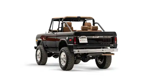 1977 Black Ford Bronco_12Driver Side Rear